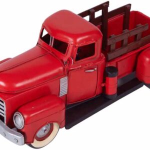 COCHE METAL PICK UP 1950 ROJO GMC