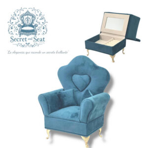 MINI SOFA SECRET & SEAT JOYERO DARK GREEN