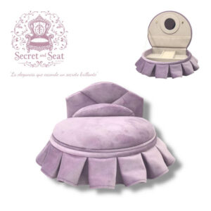 MINI SOFA SECRET & SEAT JOYERO PURPLE