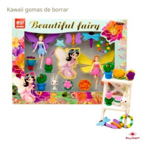 SET GOMAS SURTIDAS BEAUTIFUL FAIRY