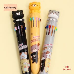 EXP.36 BOLIS 10 COLORES CATS ,3 COLORES