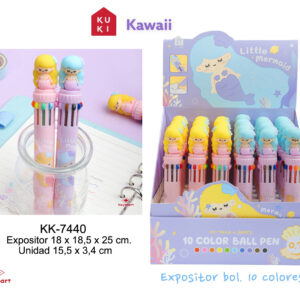 EXP.36 BOLIS 10 COLORES LITTLE MERMAID