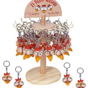 EXP.48 LLAVEROS POM POM (EL POLLO MATIAS)