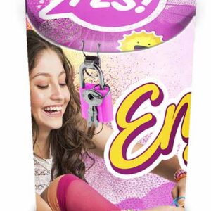 HUCHA C/CANDADO CILINDRO SOY LUNA