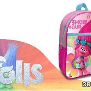 MOCHILA JUNIOR 30 CM. TROLLS