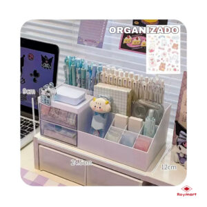 ORGANIZADOR SOBREMESA HORIZONTAL 4 CAJONES,3 COL.