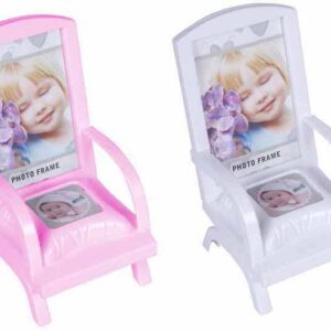PORTAFOTOS SILLON BLANCO,ROSA