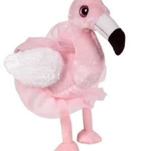 HUCHA PELUCHE FLAMENCO CON CORONA