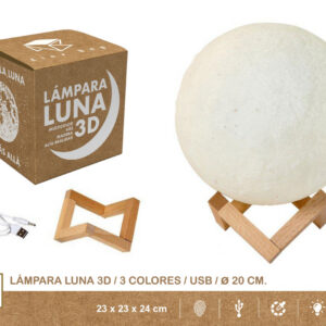 PLANETA TIERRA LIGHT 15 CMS,3 COLORES CLAP USB