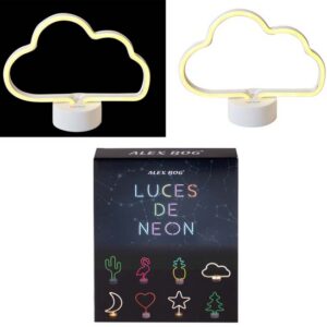 FIGURA NEON NUBE BLANCA