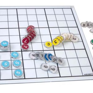 JUEGO SUDOKU CRISTAL FICHAS COLORES