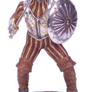 FIGURA CONQUISTADOR C/ESPADA Y ESCUDO