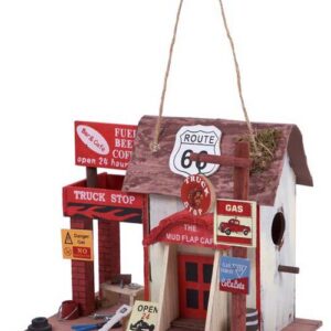 CASITA MADERA DECOR.BIRDHOUSE ROUTE 66