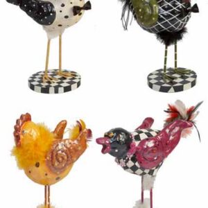 FIGURA DECORACION -POLLOS- ,4 MODELOS