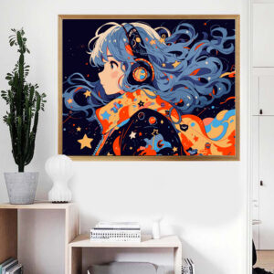 PINTAR POR NUMEROS FANTASY GIRL