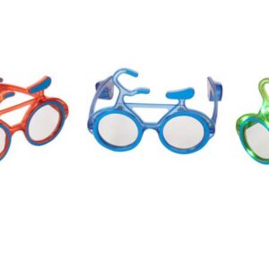 GAFAS FANTASIA CON LUCES LED MOD.BATMAN,3COLORES