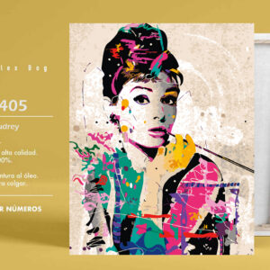 PINTAR POR NUMEROS ICONIC AUDREY