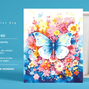 PINTAR POR NUMEROS FANTASY BUTTEREFLY