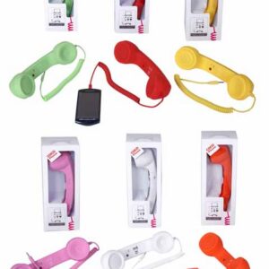 TELEFONO RETRO CON CLAVIJA PARA MOVIL,6 COLORES