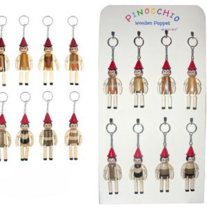 EXP.24 LLAV.MADERA COL PINOCCHIO,8 MODELOS