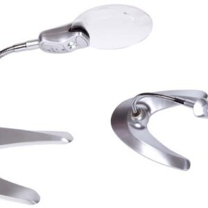 LUPA C/SOPORTE SOBREMESA Y LUZ LED 3X/4,5X