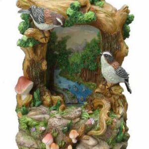 FUENTE LUMINOSA CON LUZ Y MUSICA PAJAROS