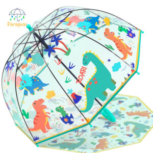 PARAGUAS AUTOMATICO INFANTIL 6 DISEÑOS SOLIDOS