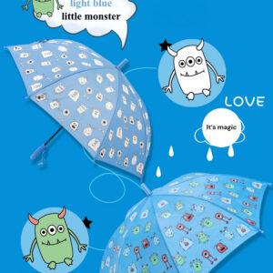 PARAGUAS INFANTIL CAMBIO DE COLOR 6 COLORES SURT