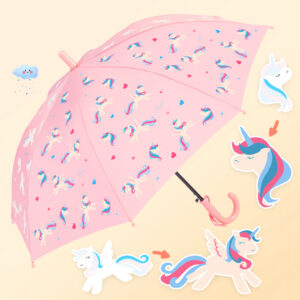 PARAGUAS JUVENIL AUT.6 COLORES TRANSLUCIDOS