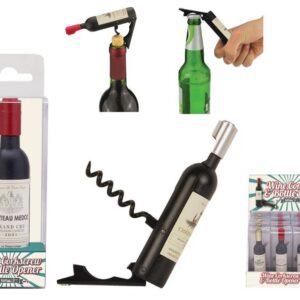 Abrebotellas 2 en 1 - expositor 12 uds