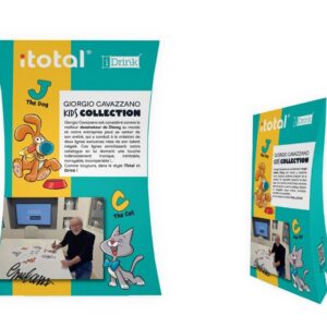 Affiche de comptoir pour collection Cavazzano A4 français