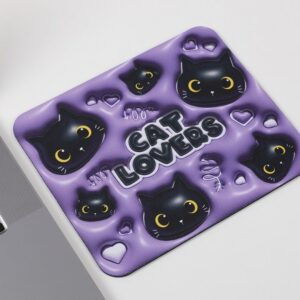 Alfombrilla de ratón 3D BLACK CAT