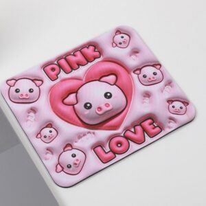 Alfombrilla de ratón 3D PIGGY