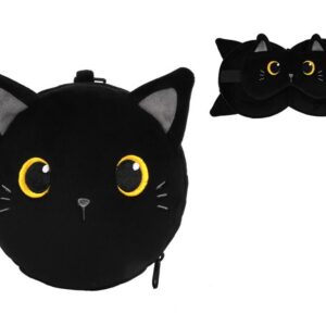 Almohada con Antifaz BLACK CAT