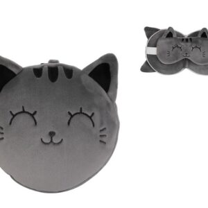 Almohada con Antifaz GREY CAT