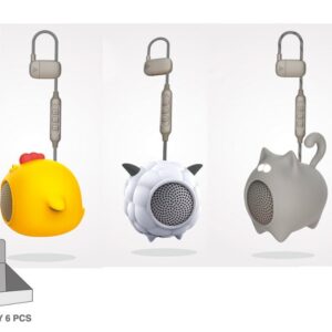 Altavoz Bluetooth Animales - expositor 6 uds