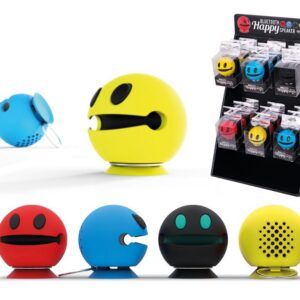 Altavoz Bluetooth Smiley Face - expositor 12 uds
