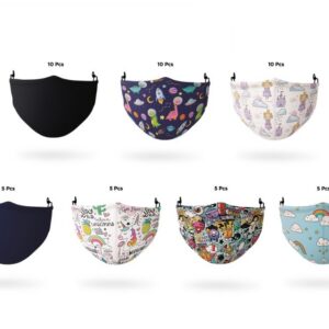 Assortimento 50pz 7 disegni kids (no bandiera italiana)