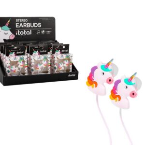 Auriculares UNICORN - expositor 15 uds