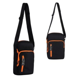 Bandolera RPET detalles naranja