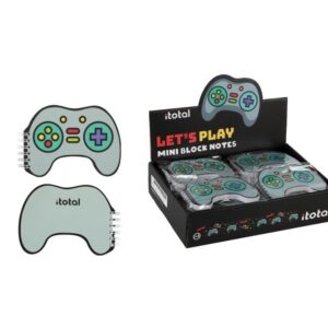 Bloc de Notas LET'S PLAY - expositor 24 uds