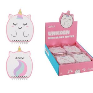 Bloc de Notas UNICORN - expositor 24 uds