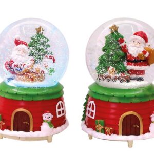 Bola de nieve en plastico