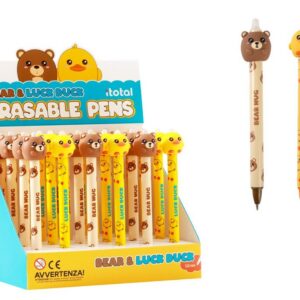 Bolígrafo Borrable 3D BEAR & PIO PIO - expositor 24 uds
