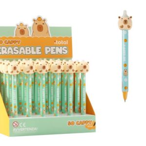 Bolígrafo Borrable 3D CAPYBARA - expositor 24 uds