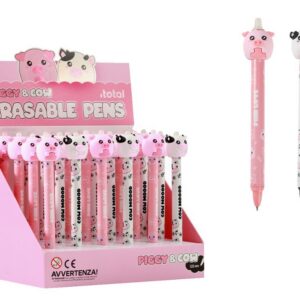 Bolígrafo Borrable 3D PIGGY & COW - expositor 24 uds