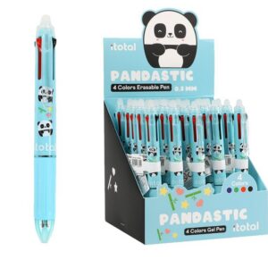 Bolígrafo Borrable 4 en 1 PANDASTIC - expositor 25 uds