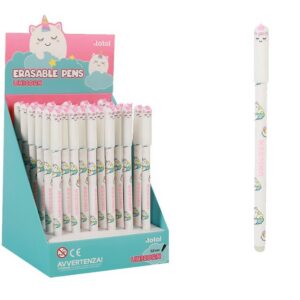 Bolígrafo Borrable con Tapa UNICORN - expositor 36 uds