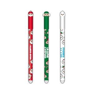 Bolígrafo Borrable con Tapa XMAS - expositor 36 uds