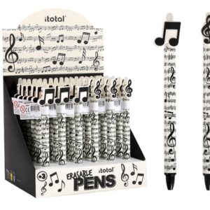 Bolígrafo Borrable MUSIC - expositor 36 uds